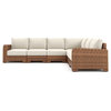 Nico 6 Piece Seating Set, Natural Teak