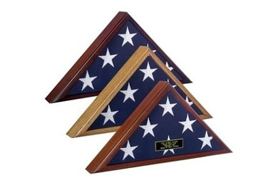 Buy Flag Display Case - Fit Large Flag, Burial Flag 5ft X 9.5ft