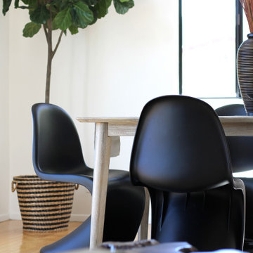 Panton S Chairs in Black