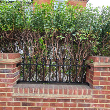 Metal railing restoration in Wimbledon SW20