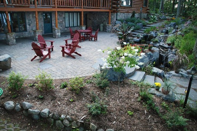 Example of a classic patio design in Other