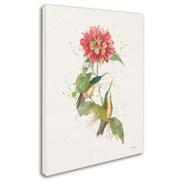 Katie Pertiet 'Colorful Hummingbirds I' Canvas Art, 24x18