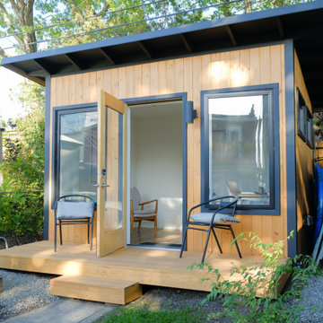 Home Office in a Downtown Toronto Backyard
