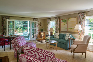 Living room - traditional living room idea in Los Angeles
