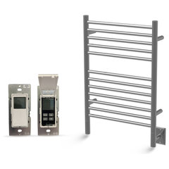 Amba Hardwired Towel Warmer With Programmable Timer, Jeeves K Straight -  Contemporary - Towel Warmers - by A2Z Sell | Houzz