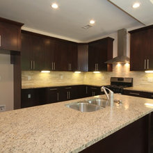 dark kitchen
