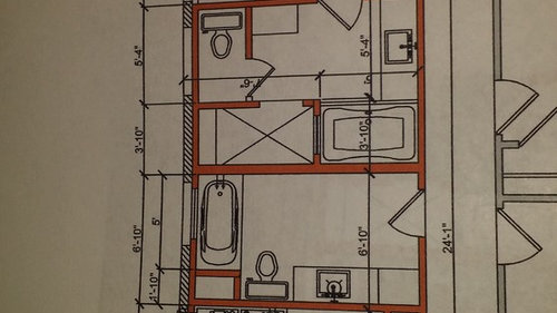 Bathroom design help, 9x11'10