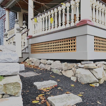 Historic Porch & siding Restoration - 19th Century Victorian