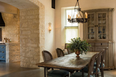 Dining room - country dining room idea in Phoenix