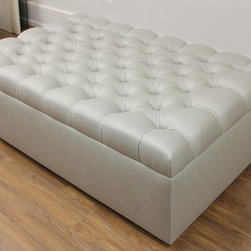 Custom Ottomans and Benches - Footstools And Ottomans