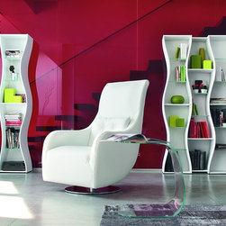 Onda Modular Bookcase by Tonin Casa - $1,575.00 - Bookcases