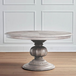 Dolcetto Round Expandable Dining Table - Esstische