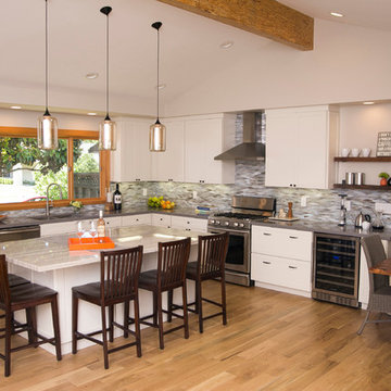 San Jose Open Kitchen & Living Room
