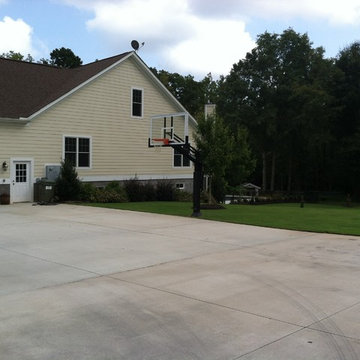 Donald S's Pro Dunk Platinum Basketball System on a 60x36 in Pelzer, SC