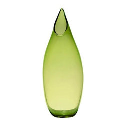 Jackknife Glass Vase in Citron - Vases