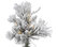 Vickerman Flocked Alberta Tree With Pinecones, 15', Warm White Led Lights