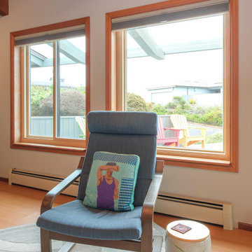 Wood Windows in Whimsical Living Room - Renewal by Andersen San Francisco Bay Ar