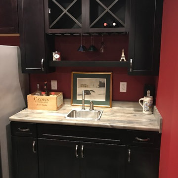 Waypoint and Contractors Choice Cabinetry- 650F Painted Silk Kitchen