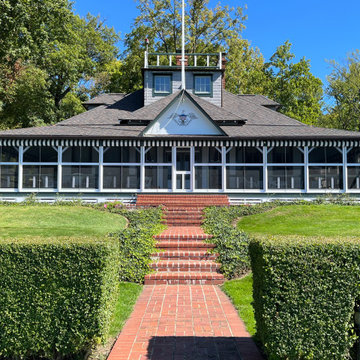 Historic screen porch renovation