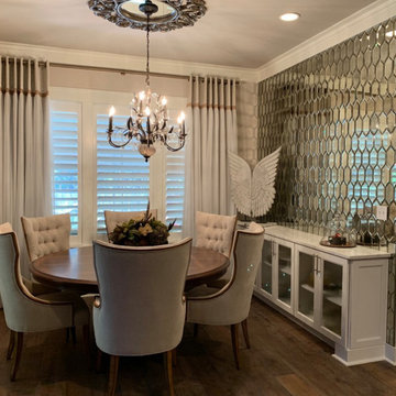 4x8 Antique Mirror Accent Wall