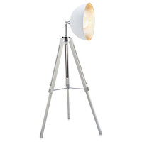 Versanora Fascino Tripod Floor Lamp, 63", White