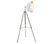 Versanora Fascino Tripod Floor Lamp, 63", White