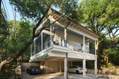 Inspiration for an exterior home remodel in Austin