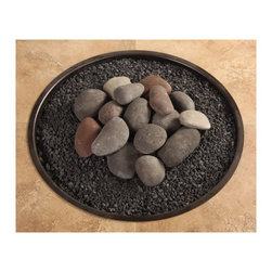Hi-Heat Ceramic Rock Kit with Lava Granules - Fire Pits