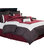 Hotel Comforter Set, Queen, 9 Piece, Burgundy