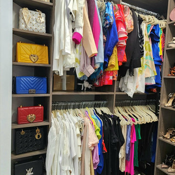 Closet Organizing - Walk-in Closet