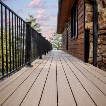 Boulder Multi-Level Wraparound Deck