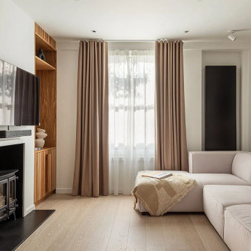 Japandi-Style Terraced House Renovation in East London