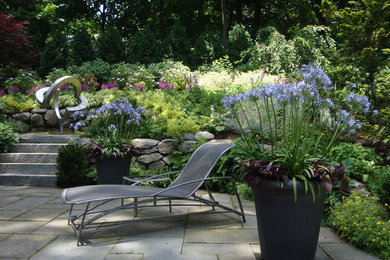 Elegant patio photo in Boston