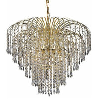 Elegant Lighting Falls 6-Light Dining Room