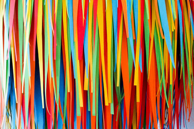 Colourful Paper Light Shade