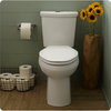 American Standard H2Option Dual Flush Right Elongated Lined Tank Toilet