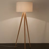 White Wooden Floor Lamp | Zuiver Tripod Wood