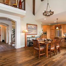 brown cabinets