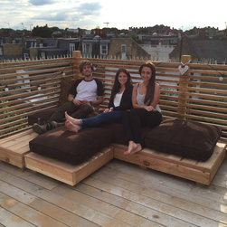London Roof-top Sun Deck - Garden Sofas