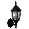 Ethelene 1-Light Outdoor Light, Black