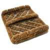 Herringbone Coir Boot Scraper Brush