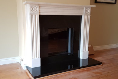 Global 55XT installation to clients existing Bullseye Fireplace
