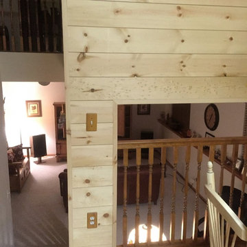 Pine Ship-lap wall