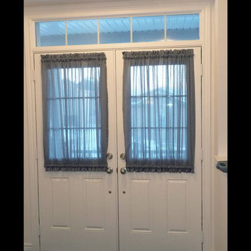 Door Glass and Sidelight Window Coverings