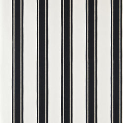 Block Print Stripe BP 754 - Wallpaper