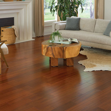 Engineered, African Mahogany Hardwood - Capri Plank African Mahogany