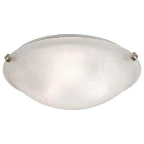 Trans Globe Lighting 58601 Constellation 3 Light 16"W Flush Mount - Brushed