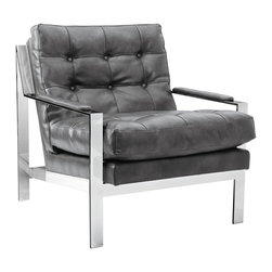 Court Armchair | Nobility Grey - Armchairs And Accent Chairs