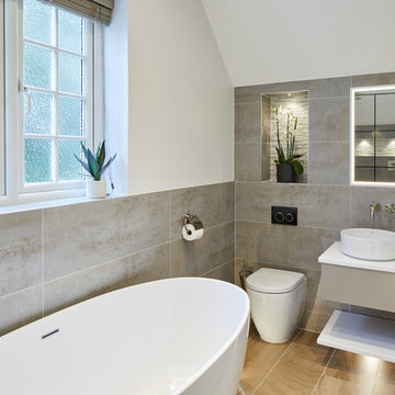 Ensuite wetroom in Thames Ditton