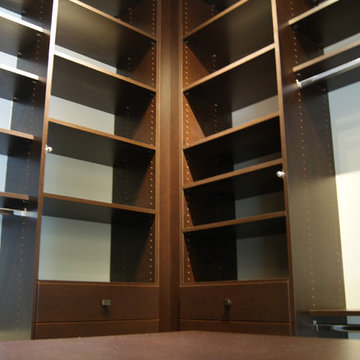 Master Closet for Him I SpaceManager Closets